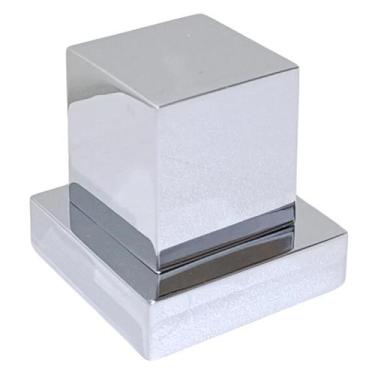 Imagem de Acabamento Quadrado Registro Volante Metal Padrão Deca  - Montelar Aca