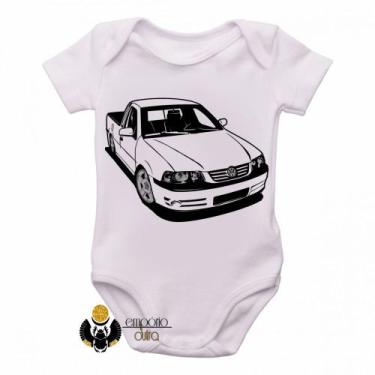 Imagem de body nenê criança roupa bebê Saveiro Volkswagem - Empório Dutra, G   (