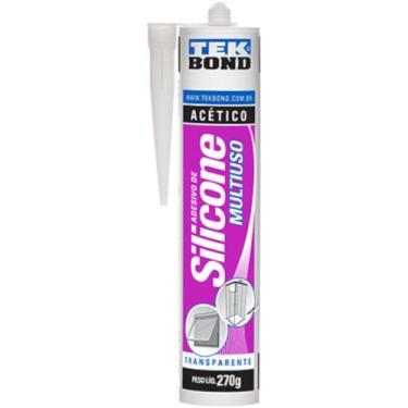 Imagem de Silicone Acético Incolor 270g Multiuso Tekbond
