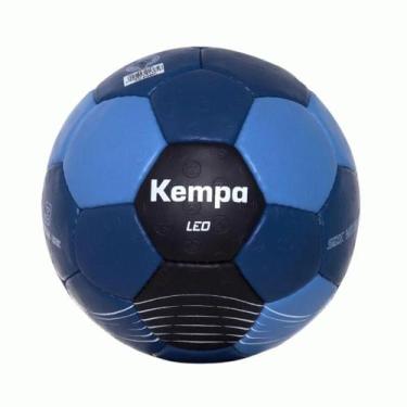 Imagem de Bola De Handebol Kempa Leo - PU - Azul/Preto H3