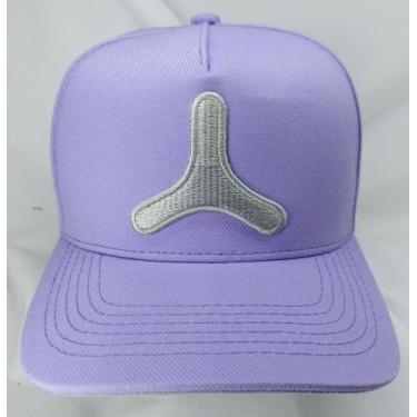 Imagem de Bone alcool lilas logo cinza