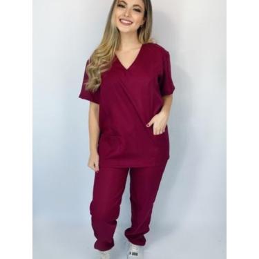 Imagem de Roupa Privativa Plus Size Jogger  Hospitalar  Cirúrgico Plus Size Gaba