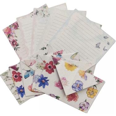 Imagem de Papéis de Carta Decorados + Envelopes Estampados - Doce Ternura, Carti