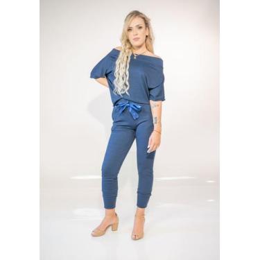 Imagem de Conjunto Laço Azul Marinho - Sophia D'Aquila, Azulmarinho, P