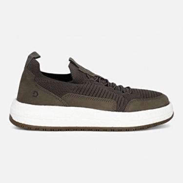 Imagem de Tenis Democrata Denim Drake Pulse Masculino Knit, Marrom, 39