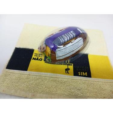 Imagem de Kit Presente Páscoa Academias + Barra Cereais + Toalha - Coleção Tea E