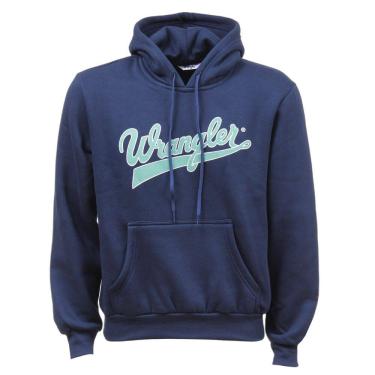 Imagem de Moletom Masculino com Capuz Azul Marinho Wrangler 36872