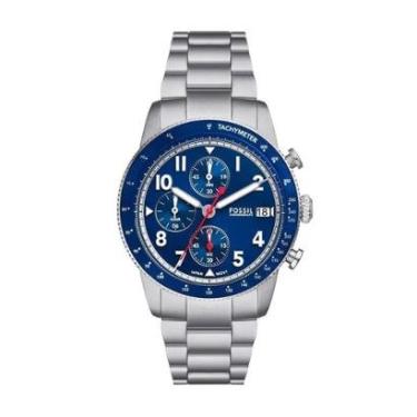 Imagem de Relógio Fossil Masculino Sport Tourer Prata - FS6047/1KN FS6047/1KN-Masculino