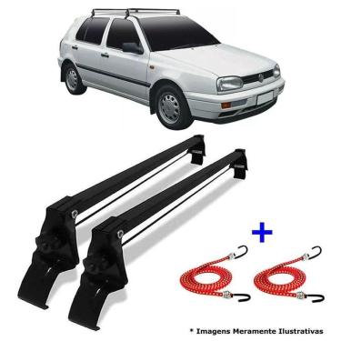 Imagem de Rack De Teto Bagageiro + 2 Elasticos Golf Ano 91/97