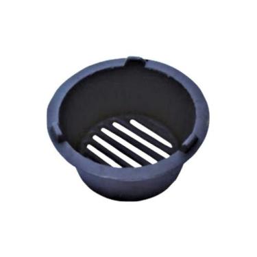 Imagem de Braseiro Redondo em Ferro Área Externa de Chão N05 22cm - Fundição Alf