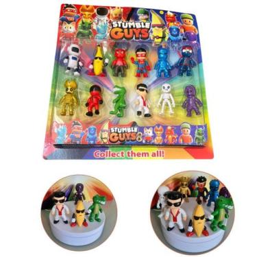 Imagem de Stumble Guys Cartela Com 8 Bonecos Especiais Lendarios