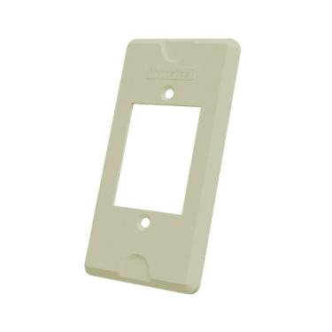 Imagem de Tampa Condulete Alumínio Com Pintura Pvc Poli Branco 1 3 Teclas Tpg - 