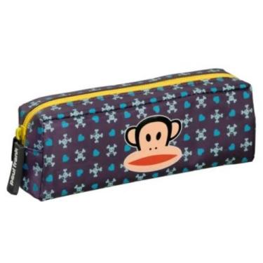 Imagem de Estojo Escolar Lápis Necessaire Infantil Caveira Paul Frank - Pacific