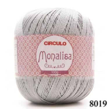 Imagem de Linha Monalisa 100g - CÍRCULO, 8019 GLACIAL
