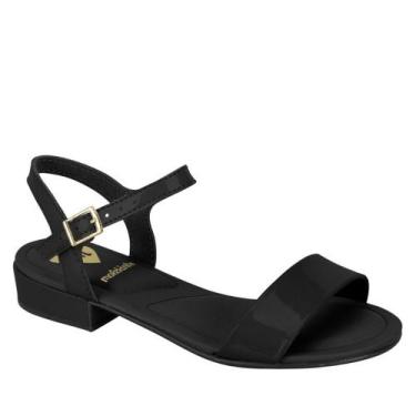 Imagem de Sandália Infantil Feminino Salto Bloco Molekinha 2318.300, Preto, 27