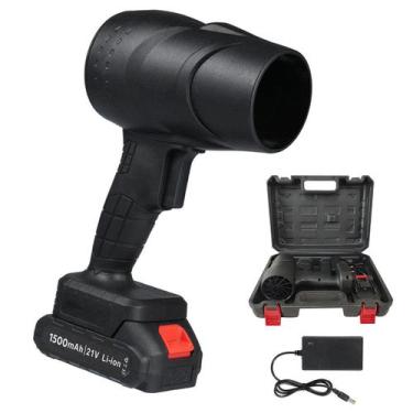 Imagem de Soprador Turbo Fan 130.000 RPM Bateria Recarregavel Potente Maleta Res