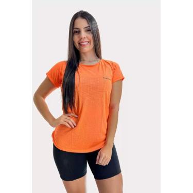 Imagem de Kit com 3 Camisas Blusas Femininas Dryfit Furadinho - Silkroad, P