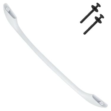 Imagem de Maçaneta de porta de forno atualizada 2026 316443601 compatível com Frigidaire Kenmore Electrolux Range Maçaneta de fogão substitui AP3906094 PS1147400 (inclui 2 parafusos de alça de policarbonato)