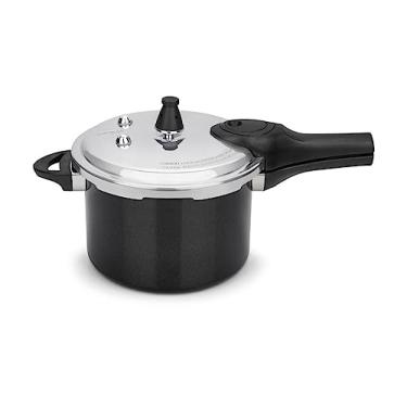 Imagem de Panela de Pressão Brinox 4,2L Pressure Preto