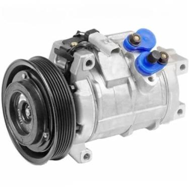 Imagem de Compressor de ar condicionado AC adequado para Chrysler Pacifica/adequado para Dodge Caravan 10S17C 5005496AD 5005496AE 5005496AF 5005496AG 447220-4683