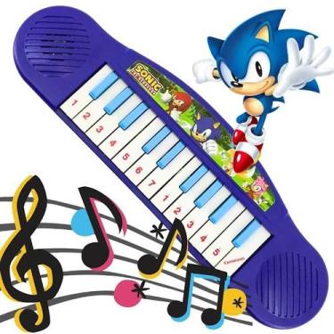 Imagem de Piano Sonic Melodia Instrumento Musical Infantil - Candide
