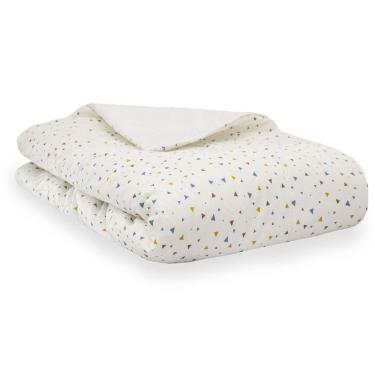 Imagem de Edredom Para Berço Percal 200 Fios 100% Algodão 1 Peça - Triangles