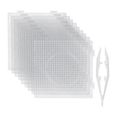 Imagem de Nishiyuenyi PEGBOARDS PEG PEG PEG PRATOS ARTE MELHORES MELHORES de HABILIDADE, COMPLETA, PARTEM BEADS LIMPENTES de 5 MM PRODIFICAÇÕES com TINHAS