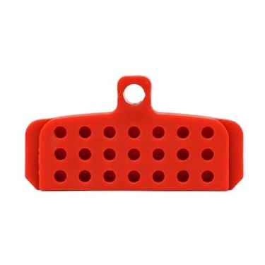 Imagem de BleedZone Bloco de sangramento para 4 pastilhas de freio de bicicleta de pistão - compatível com pastilhas de freio de pistão Shimano 4, pastilhas de freio de guia SRAM, freios de pistão Tektro 4,