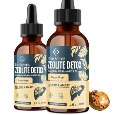 Imagem de Zeolite Detox Itharoventis para crianças e adultos 120 ml com B12 e D3