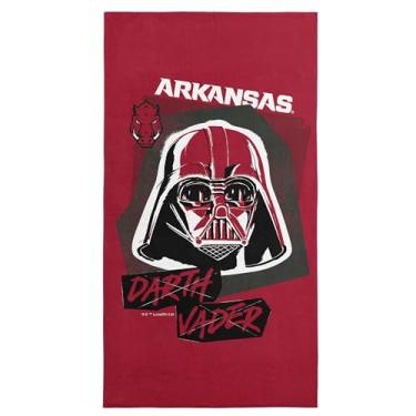 Imagem de Northwest Toalha de praia NCAA Arkansas Razorbacks, 76.2 cm x 152.4 cm, Darth Vader