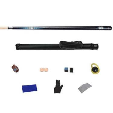 Imagem de Taco de Bilhar Profissional com Madeira Premium, Design Sofisticado e Construção Impecável para Jogos Exigentes (A Tacos de bilhar e acessórios+ barril box, 12.75mm)