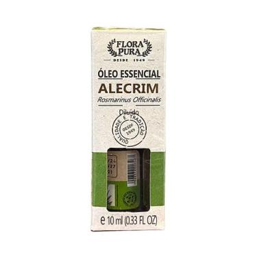 Imagem de Kit 4 Óleo Essencial de Alecrim (Rosmarinus Officinalis10ml Flora Pura