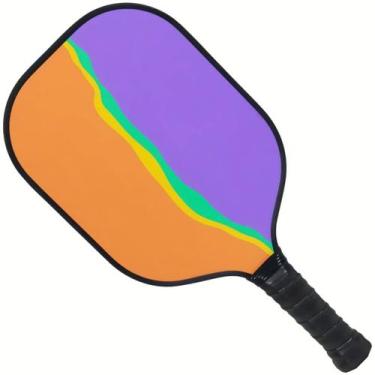 Imagem de Raquete Pickleball Profissional Multicamada Fibra Premium - Bel, Color