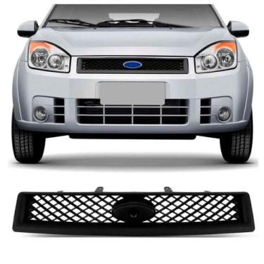 Imagem de Grade Radiador Fiesta 2008 2009 2010 Preto - SP ACESSÓRIOS