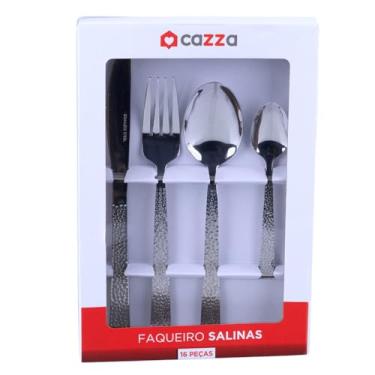 Imagem de Faqueiro com 16 Peças Inox Salinas Cazza