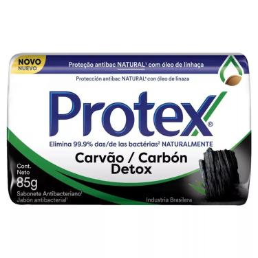 Imagem de Sabonete Barra Antibacteriano Protex Carvão Detox Envoltório 85g