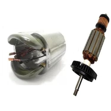 Imagem de Kit, induzido e bobina 220V P/esmerilhadeira GWS 9-125 - Bosch