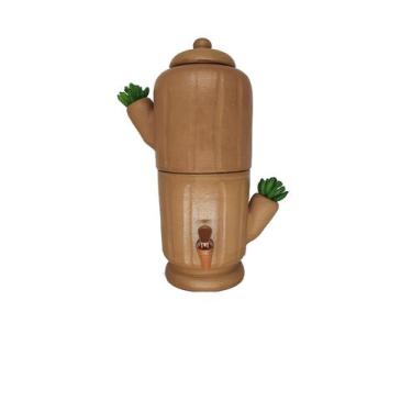 Imagem de Purificador de Água Artesanal Rústico Cacto - Meu Filtro de Barro