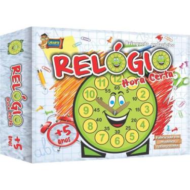 Imagem de Jogo pedagógico relógio - decortoys - URIARTE