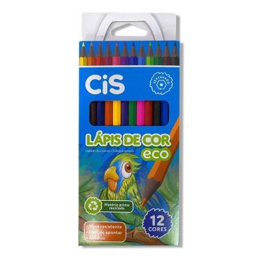 Imagem de Lápis De Cor Eco Com 12 Cores Eco Cis