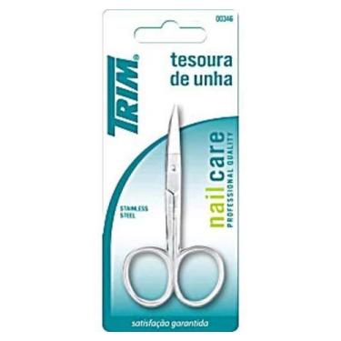 Imagem de Tesoura Trim Para Unha Com Ponta Curva