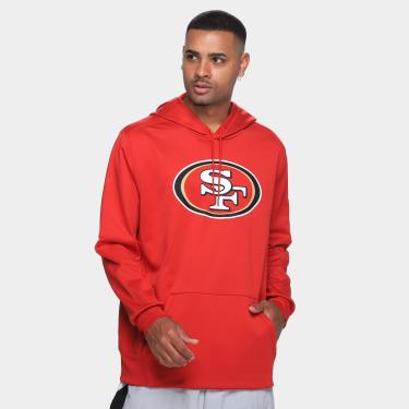 Imagem de Moletom Nike NFL San Francisco 49ers Prime Logo Therma C/ Capuz Masculino-Masculino