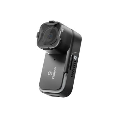 Imagem de RunCam Minicâmera de ação Thumb 2 FPV 4K60FPS 27g com controle remoto com filtro ND de estabilização de giroflow para drone FPV Cinewhoop avião RC carro (polegar 2 + conjunto de filtros ND + cartão SD