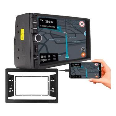 Imagem de Kit central multimidia mp5 7 pol com moldura cobalt onix 2013 a 2018 -