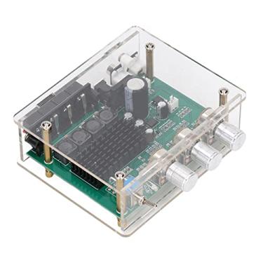 Imagem de Módulo de Amplificador Estéreo, Quadro de áudio Amplificador Digital 2 Canal Canal Audio Audio Placa Receptor Pré - Som, Amplificadores Componentes áudio
