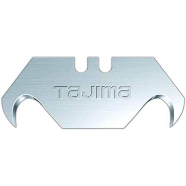 Imagem de TAJIMA Facas e lâminas utilitárias – Pacote com 50 lâminas profundas com aço temperado premium e dispensador de lâmina de segurança – HKB-50B