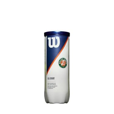 Imagem de Wilson Bola de tênis unissex Roland Garros All Court, amarela