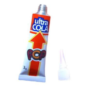 Imagem de Cola Instantânea Tipo Bonder Ultra Pop 3g Cartela 1 Unid Cor Neutra - 
