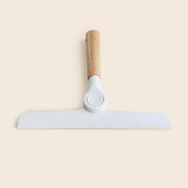 Imagem de Rodo De Pia Articulável Bambu E Branco - Acasa Rodo De Pia Articulável Bambu Branco - Acasa