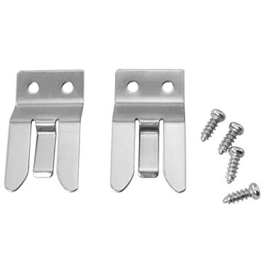 Imagem de BLLNDX Suportes Para Microfone, Gancho Com Clipe E Parafusos Yaesu Mh-48 Ft1807 Ft7800 Ft7900 Ft8800 Ft8900